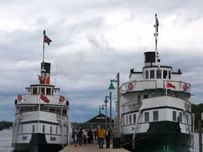 Cruises on the Segwun and sister steamship Wenonah II leave from Gravenhurst Wharf. (Barbara Fox/Special to QMI Agency)