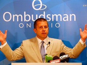Ontario Ombudsman Andre Marin (MICHAEL PEAKE, Toronto Sun)