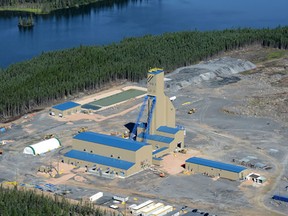 Hudbay's Lalor mine, located 13 km west of Snow Lake, contains gold, zinc, copper and silver.