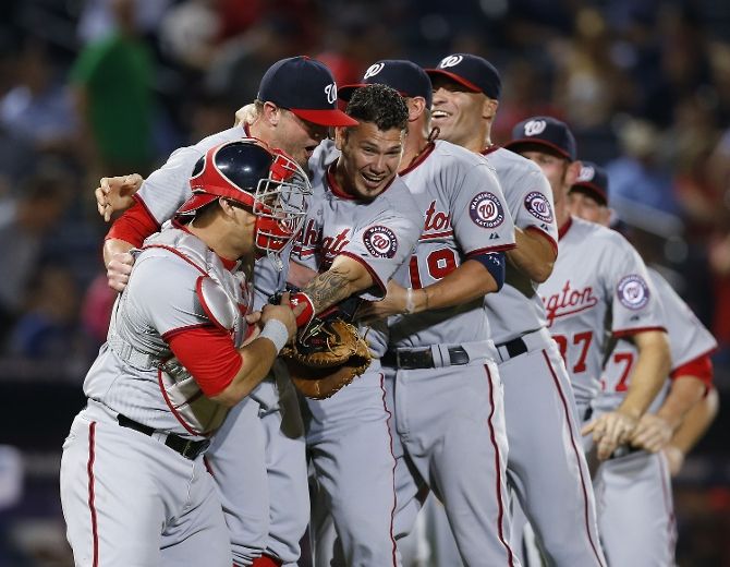 Nationals clinch NL East with win over Braves