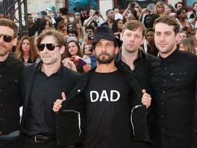 Sam Roberts Band, at the Much Music Video Awards  in Toronto, Ont. on Sunday June 15, 2014. (Stan Behal, QMI Agency)
