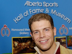 David Pelletier seen at a press conference to announce the Alberta Sports Hall of Fame 2004 inductees. Pelletier was an inductee. (EDMONTON SUN FILE)