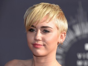 Miley Cyrus. 

REUTERS/Kevork Djansezian