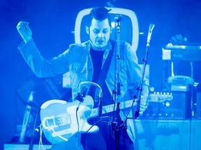 Jack White performs at X Fest at Fort Calgary in Calgary, Alta., on Saturday, Aug. 30, 2014. Lyle Aspinall/Calgary Sun/QMI Agency