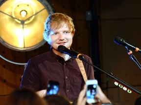 Ed Sheeran. (WENN.com)