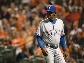 Former Rangers manager Ron Washington admitted to cheating on his wife of 42 years on Thursday, Sept. 18, 2014. (Tommy Gilligan/USA TODAY Sports/Files)
