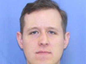 Matthew Eric Frein, 31, of Canadensis, Pennsylvania, is shown in this undated handout photo provided by the Pennsylvania Department of Transport September 16, 2014. (REUTERS/Pennsylvania Department of Transport/Handout via Reuters)