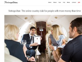 The Netropolitan Club. (Website screenshot)