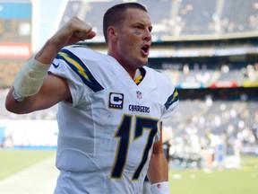 Philip Rivers and the San Diego Chargers head into Buffalo for Week 3. (Getty Images/AFP)