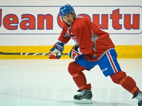 Former Montreal Canadiens captain Brian Gionta signed with the Buffalo Sabres this off-season. (Martin Chevalier/QMI Agency)