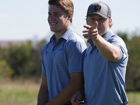 Jake Gardiner and Morgan Rielly. (Craig Robertson, Toronto Sun)