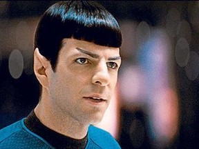 Zachary Quinto as Spock in Star Trek.

(Courtesy)