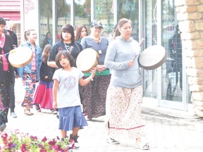 The third annual Grandmother's Walk was held Sept. 21 to raise awareness for sexual exploitation of youth. (Kevin Hirschfield/The Graphic)