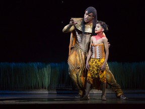The Lion King on stage in Montreal.

Eric Carriere/QMI Agency