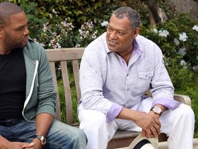 Anthony Anderson (L) and Laurence Fishburne (R) in Black-ish. 

(Courtesy)