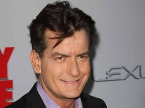 Charlie Sheen.

WENN