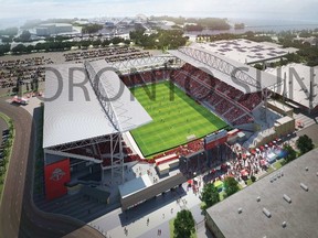 MLSE will hold a groundbreaking ceremony at BMO Field Tuesday afternoon.