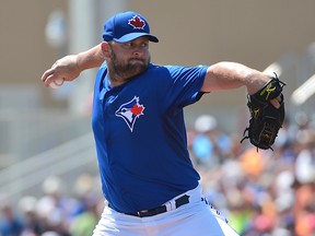 Toronto Blue Jays pitcher Todd Redmond. (TOMMY GILLIGAN/USA TODAY Sports)