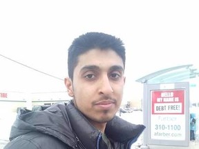 Hamid Aminzada, 19, was fatally stabbed at North Albion Collegiate Tuesday, Sept. 23, 2014. (Facebook photo)
