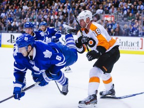 Defenceman Petter Granberg grew up not far from where Maple Leafs great Borje Salming was born in northern Sweden. (Ernest Doroszuk/Toronto Sun)
