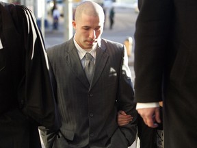 Shawn Hennessey, 29, walks into the Edmonton Courthouse in this January 19, 2009 file photo. (Amber Bracken/QMI Agency Files)