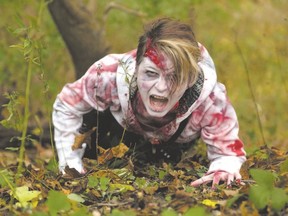 Londoner Melanie Matthews, the reigning Tom Zombie, will be a judge in the second-annual St. Thomas Tom Zombie Festival at the Elgin County Railway Museum Saturday from noon until 10 p.m. (Tim Harvey, Special to QMI Agency)