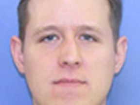 Matthew Eric Frein, 31, of Canadensis, Pennsylvania, is shown in this undated handout photo provided by the Pennsylvania Department of Transport.

REUTERS/Pennsylvania Department of Transport/Handout