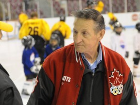 Walter Gretzky will be returning to Tillsonburg Saturday for a NHL Alumni charity hockey game as guest coach and ambassador. His son Brent will be lacing up for the Alumni against the Oxford County OPP Law Enforcement All-Stars. CHRIS ABBOTT/FILE PHOTO