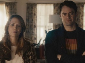 Kristen Wiig, left, and Bill Hader star in "The Skeleton Twins."