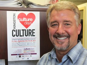 Robert Giarda is an organizer of the annual Kingston Culture Days, which starts Friday and runs through Sunday. More than 60 of the city's cultural organizations are opening their doors to let people try out their activities for free. (Michael Lea/The Whig-Standard)