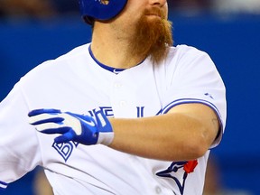 Blue Jays' Adam Lind says he would like to see manager John Gibbons return next season. (TORONTO SUN/FILES)