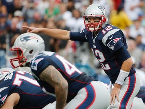 Tom Brady and the New England Patriots had a tough time against the winless Oakland Raiders last week at home. (USA TODAY SPORTS)