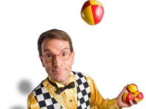 The Checkerboard Guy, also known as David Aiken, will be in Spruce Grove on Oct. 4. - Photo Supplied