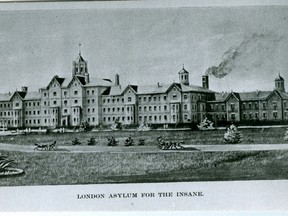 London Psychiatric Hospital on Highbury (known as London Asylum for the Insane) Jan. 12, 1958