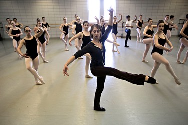 Royal Winnipeg Ballet school students.