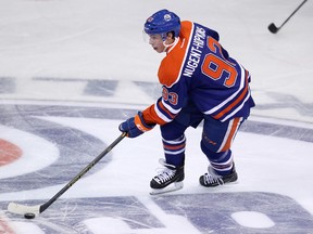 Ryan Nugent-Hopkins looks bigger, stronger and faster, and comes into the season 100% healthy. (David Bloom, Edmonton Sun)