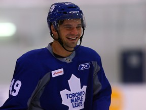 “It doesn’t matter what pick you were,” says Tyler Biggs, drafted 22nd overall by the Maple Leafs in 2011. (DAVE ABEL/TORONTO SUN)