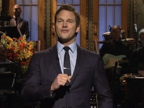 Chris Pratt hosts the season premiere of Saturday Night Live.