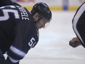 Mark Scheifele is now going to be the Jets' No. 1 centre. (QMI Agency files)