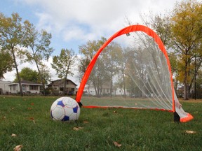 The Drayton Valley and District Soccer Association anonymously donated nets throughout community before being identified as the group responsible for the random act of gifting.