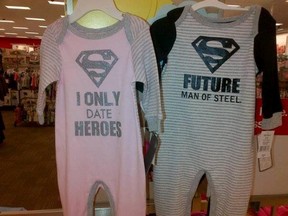 Toddler pyjamas from Target Canada are causing a stir online. (Twitter)