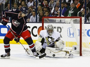 Columbus Blue Jackets forward Boone Jenner will miss time with a broken hand. (USA Today)