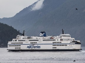 A BC Ferries ship near Vancouver. (QMI Agency, file)