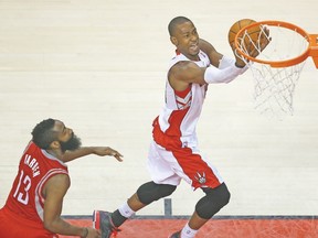 Raptors’ Terrence Ross came into his own after landing a starting job following the Rudy Gay trade. He worked out with teammate DeMar DeRozan in the off-season. (USA TODAY SPORTS)