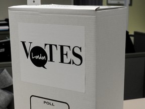 London votes box