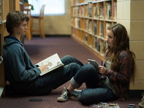 Ansel Elgort and Kaitlyn Dever in a scene from 'Men, Women & Children.' (HANDOUT)