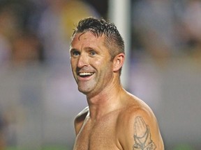 L.A. Galaxy foward Robbie Keane is a candidate for MLS MVP with 17 goals and 14 assists this season. (AFP)