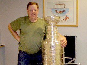 Wallaceburg carpenter Paul Momney has a contract to build cases for the NHL's 20 trophies, including the Stanley Cup. Momney also builds cases and trunks for hockey teams to use to carry and transport their equipment. (SUBMITTED PHOTO)