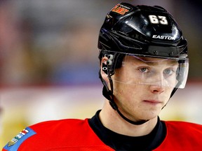 The Calgary Flames have until Tuesday to decide whether to keep Sam Bennett or return him to the Kingston Frontenacs. (Al Charest/QMI Agency)