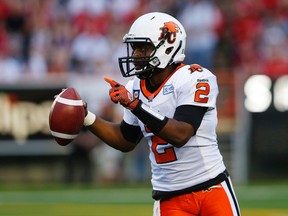 Lions quarterback Kevin Glenn has won his past nine starts against the Tiger-Cats. (USA TODAY SPORTS/PHOTO)